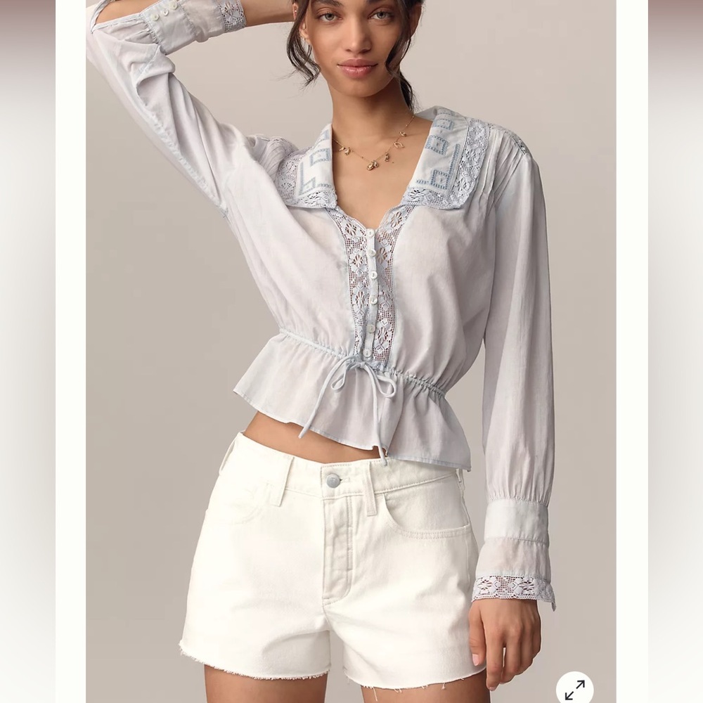 Anthropologie The Devon Denim Shorts by Pilcro